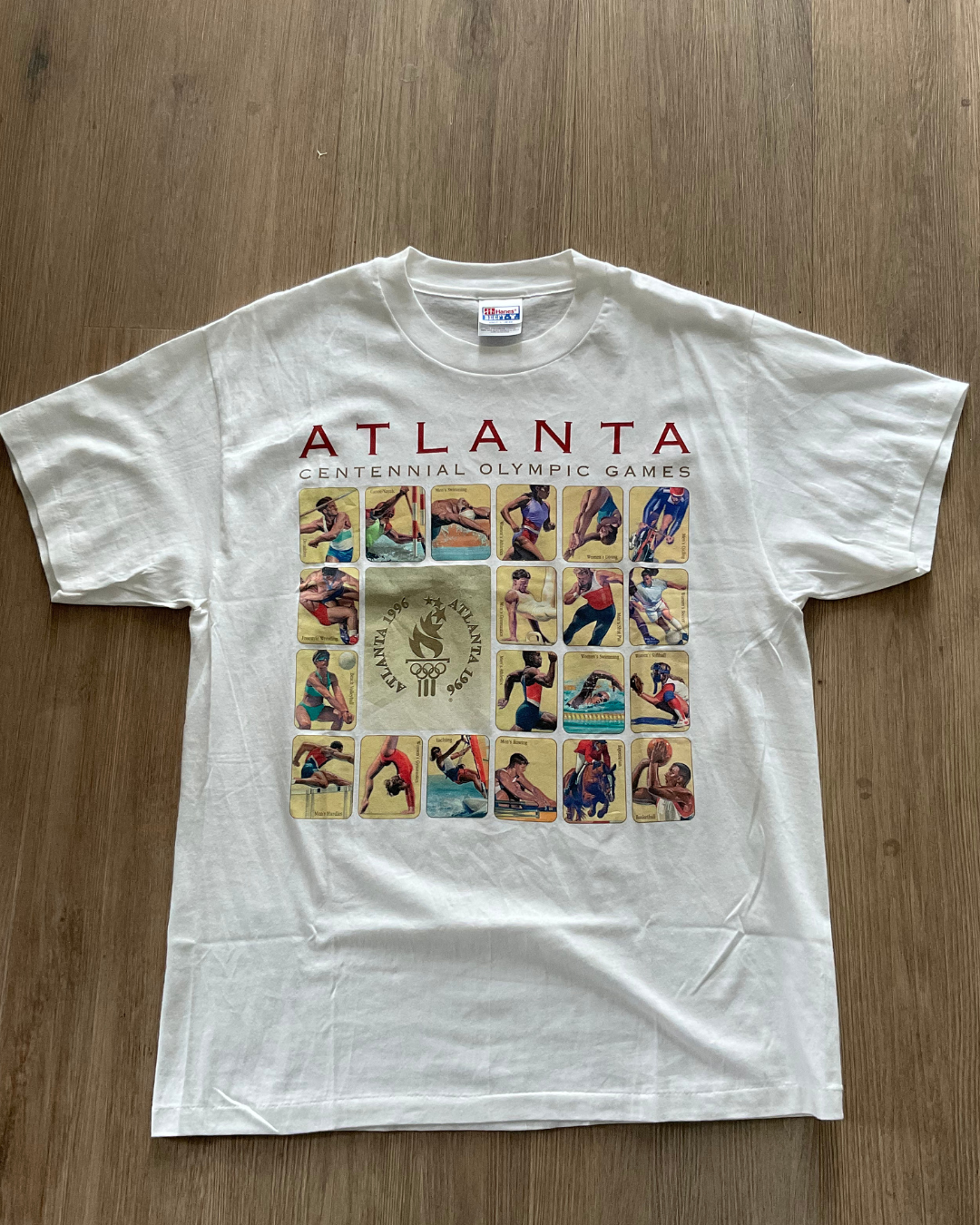 1996 Atlanta Centennial Olympics Vintage T-Shirt