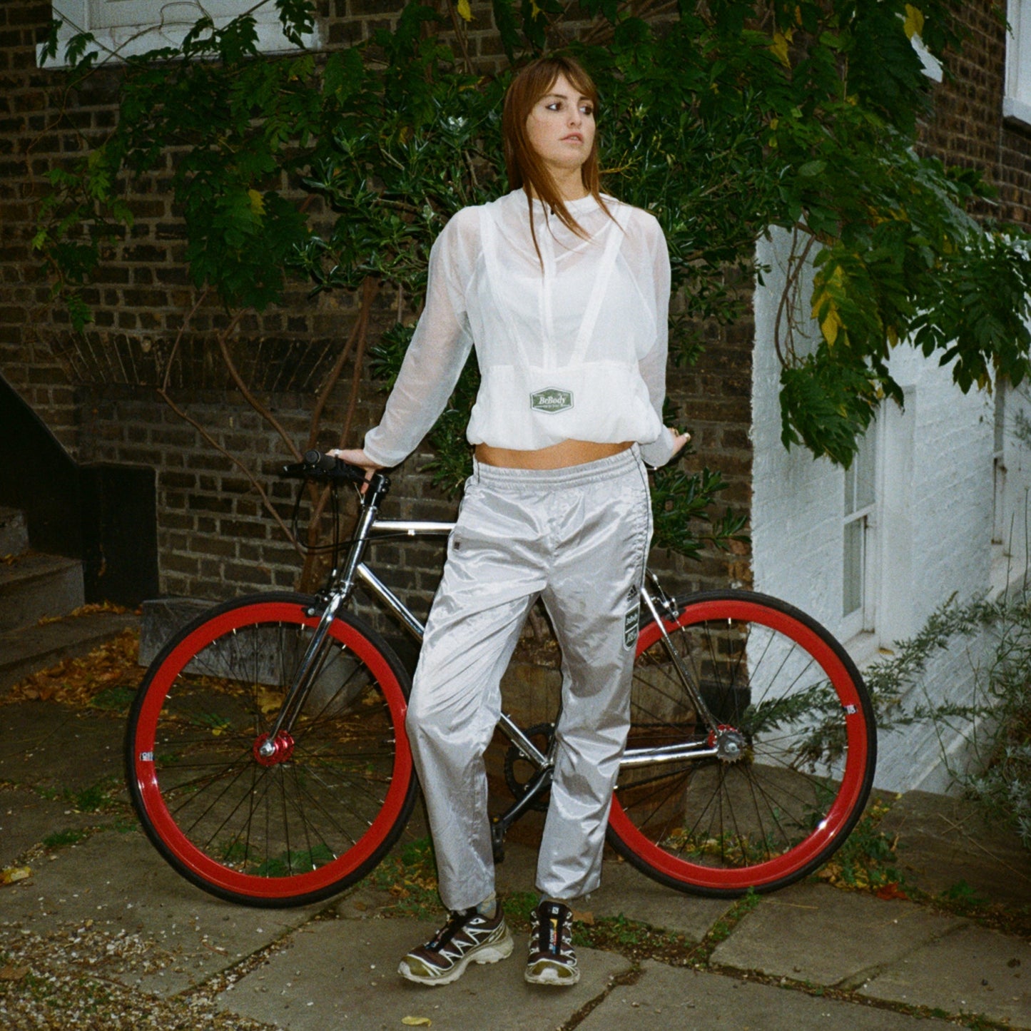 Vintage Adidas Silver Trackpants