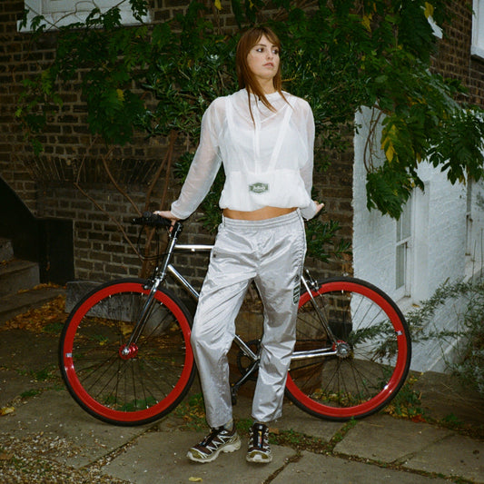 Vintage Adidas Silver Trackpants
