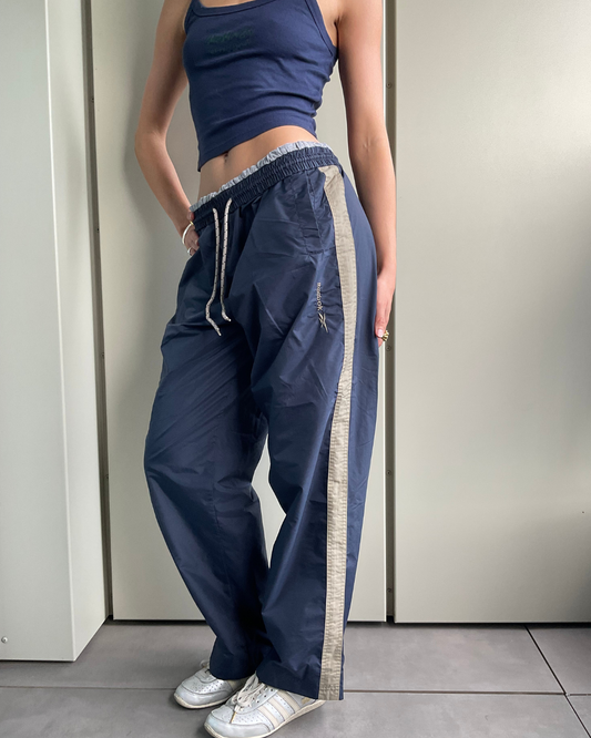 Vintage Reebok Side-Stripe Track Pants