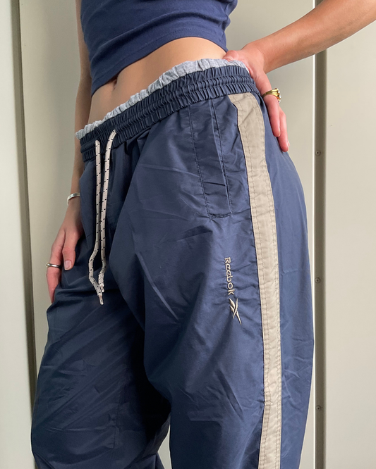 Vintage Reebok Side-Stripe Track Pants