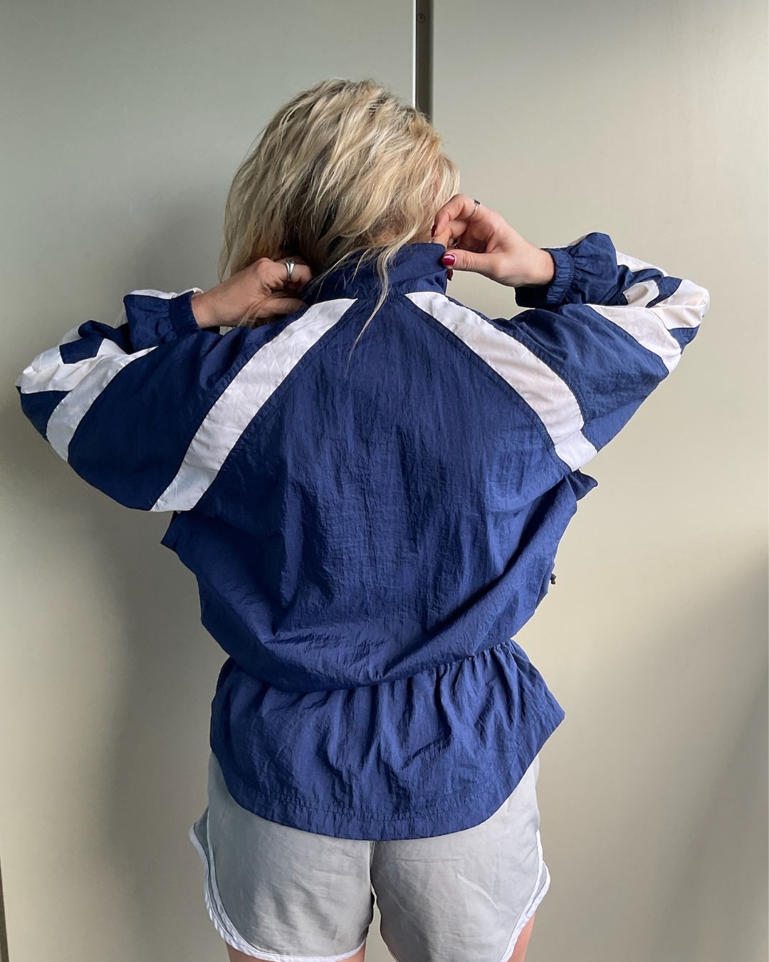 Vintage Tie-Waist Nike Track Jacket