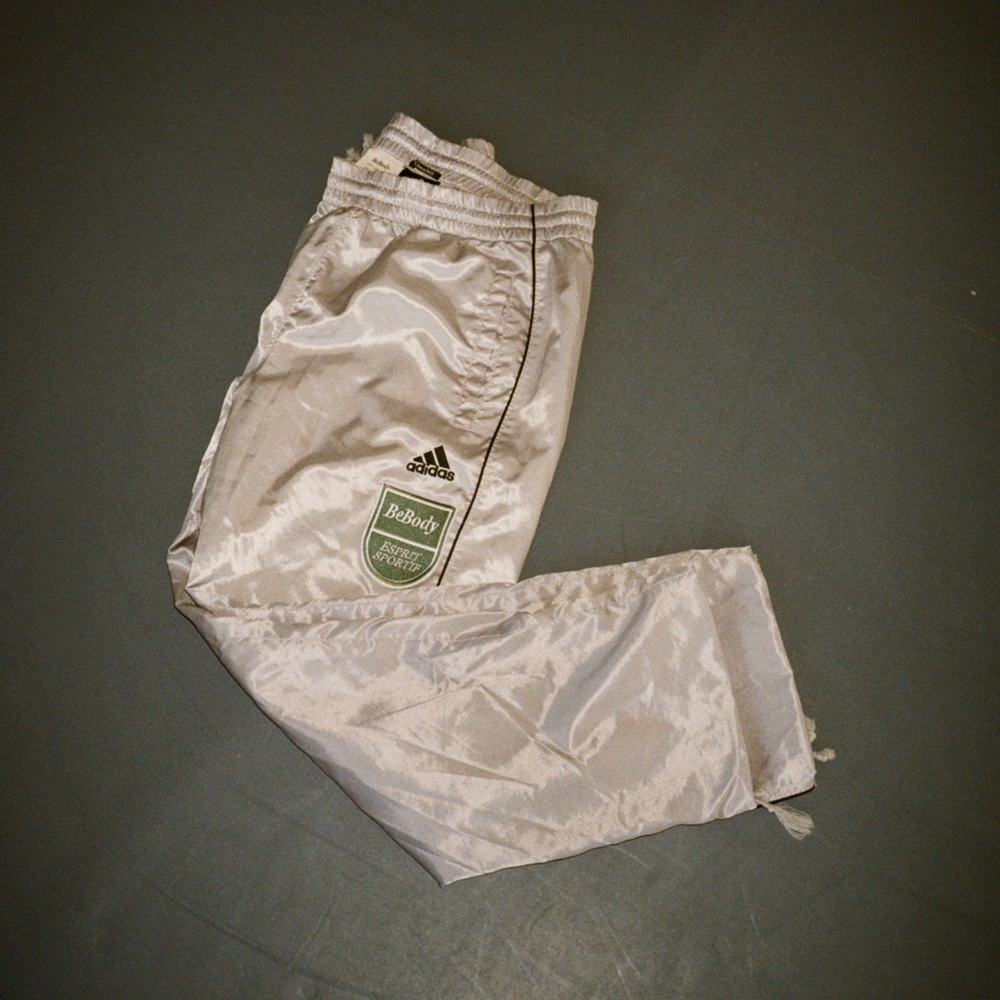 Vintage Adidas Silver Trackpants