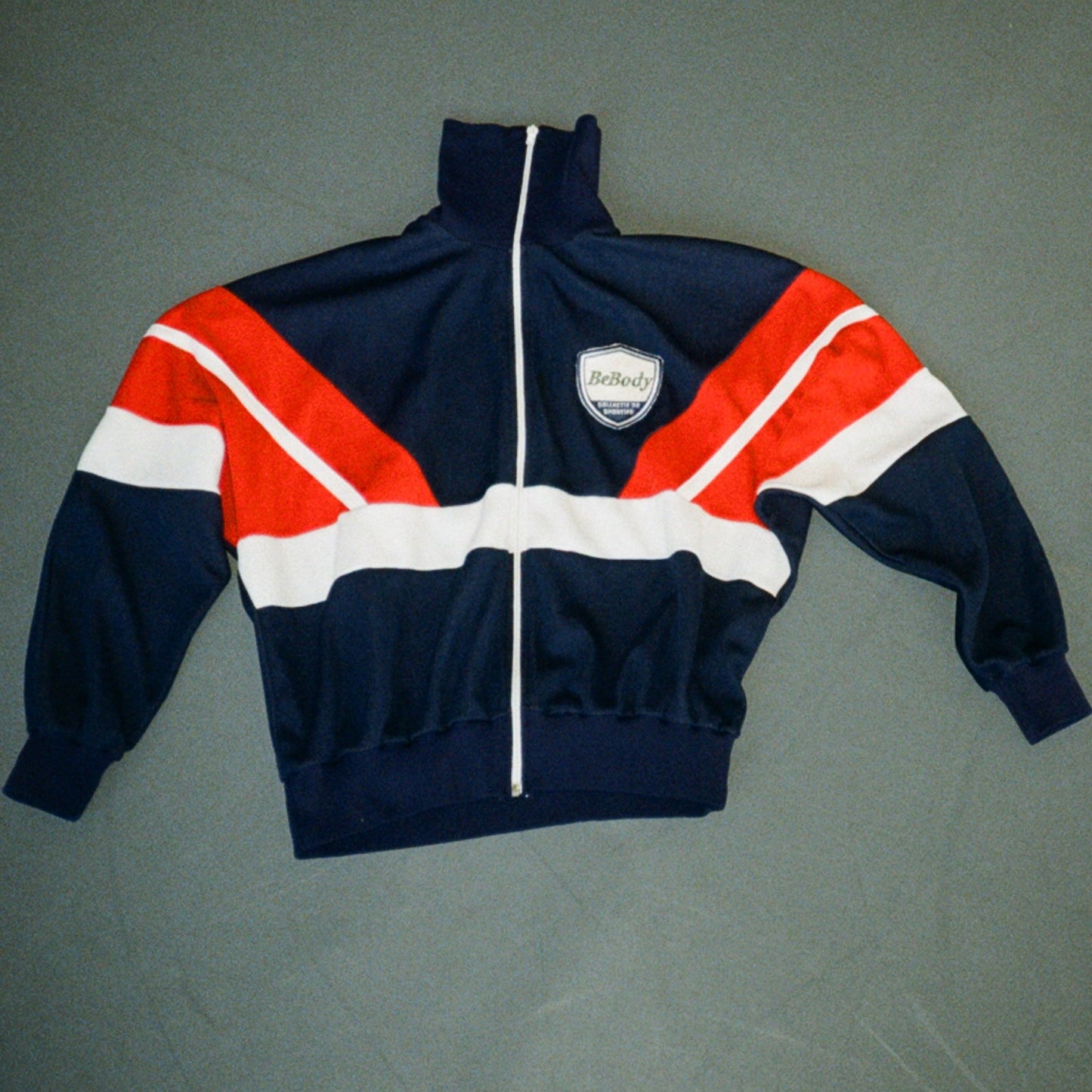 Vintage High Neck Zip