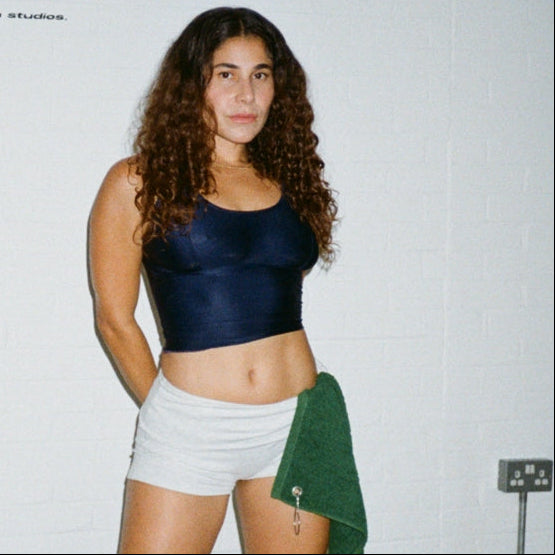 Sample Fold-over Booty Short